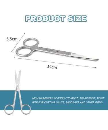 XOUDKE Surgical Scissors - Professional Bladder Association Scissors 14 cm Surgical Stainless Steel Satin Finish Powder Coated - Buy Online on GoSupps.com