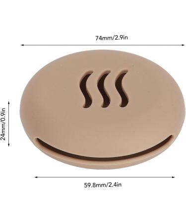 Generic Silicone Powder Puff Holder Breathable for Beauty Egg Bag Brown for Holder for Organizer for Holder Cosmetic Egg Cosmetic Bags - Buy Online on GoSupps.com