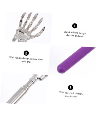 Beavorty 4-Piece Skull Handcrank Massage Set - Expandable Anti-Itching Devices for Back Pain Relief & Improved Blood Circulation - Buy Online on GoSupps.com