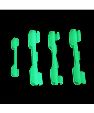 UNICOCO 10Pcs Night Fishing Clip - Fluorescent Glowstick Connections & Pole Tip Light Holder for Enhanced Fishing Experience - Buy Online on GoSupps.com