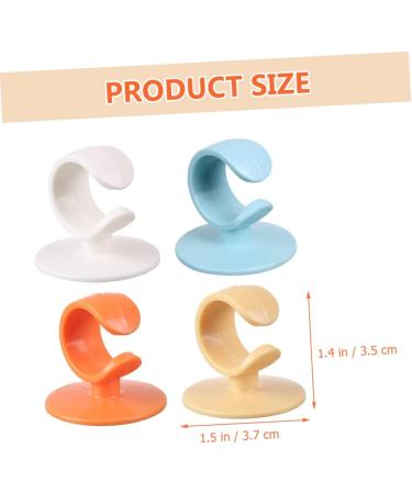 Buy CABILOCK 16 STK Self-Adhesive Wall Hooks - Durable ABS Plastic for Hake Care & Socket Storage - International Shipping Available - Buy Online on GoSupps.com