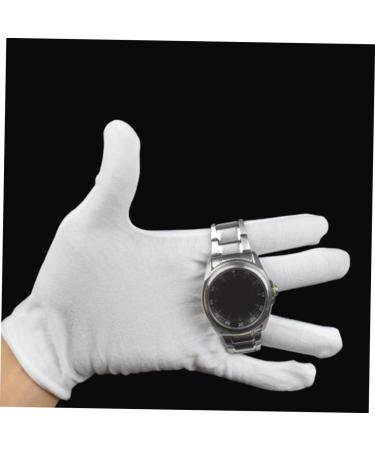PLAFOPE 12 Pairs Moisturizing Gloves Work Gloves Working Gloves Moisturizing Overnight Gloves Cotton White - Buy Online on GoSupps.com