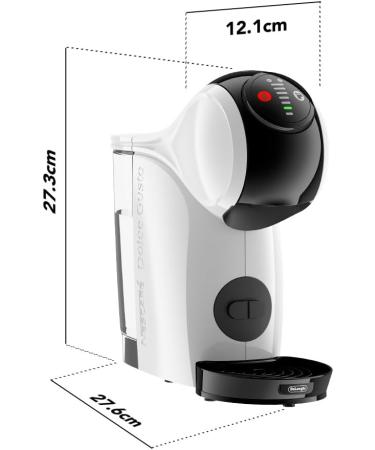 Delonghi NESCAF DOLCE GUSTO Capsule coffee machine De Longhi EDG226W Genio S - Buy Online on GoSupps.com