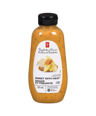 PC Sweet with Heat Prepared Mustard 325mL/11 oz Imported from Canada