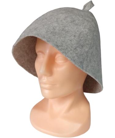 Jocero Sauna Hut - 70% Wool Felt Cap for Men & Women | Premium Universal Size Sauna Hat for Wellness - Buy Online on GoSupps.com