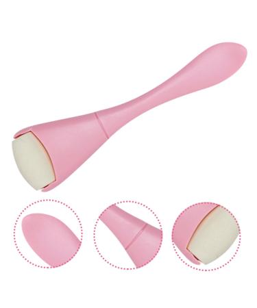 Buy Volcanic Stone Face Roller & Oil Removal Tool | Pink Massager for Skin Care | International Shipping - Buy Online on GoSupps.com