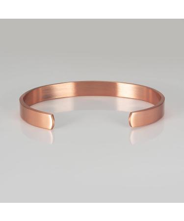 Enermagix Magnetic Copper Bracelets for Men & Women - 99.9% Solid Copper Cuffs with 3510 Gauss Magnets - Buy Online on GoSupps.com