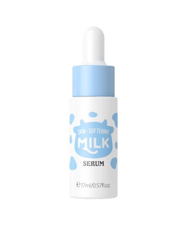 1Pc 17ML Milk Essence Serum for Women Girls Hydrating Facial Care Lightweight Fast Absorbing Formula Helps Retain Moisture Blue One Size One Size Blue