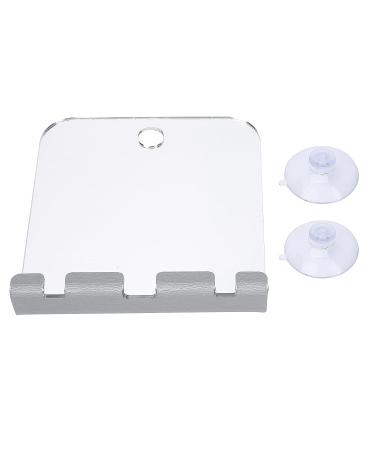 Fog Free Anti-Fog Shower Mirror with Razor Holder - Frameless Wall Hanging Shave Makeup Mirror | Bathroom Accessories for Men - Buy Online on GoSupps.com