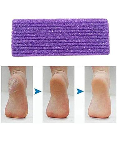 4 Pieces Pedicure Sponge Stone Foot Pumice Stone for Foot Callus Exfoliate Skin Remove Pedicure Scrubber - Buy Online on GoSupps.com