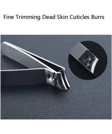 Nail Scissors Stainless Steel Nail Clippers Scissors Pedicure Tools Kit Portable Travel Grooming Kit for Men and Women Toenail Clippers (Color : White A) - Buy Online on GoSupps.com