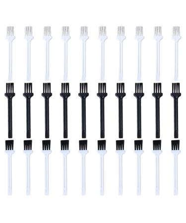 Exceast razor Men Razor Men Razor Men 60 Pieces Razor Brush Cleaning Bush Electric Razor Cleaning Brushes Duster keyboard brushes nylon bristles PP Handing women's shaver