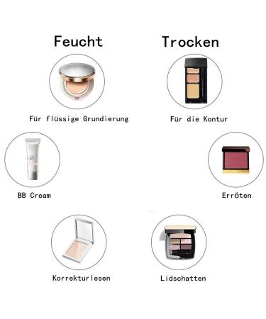 Voarge Makeup Sponge Set - 9 Beauty Blenders & Holder for Liquid Cream & Powder | International Shipping - Buy Online on GoSupps.com