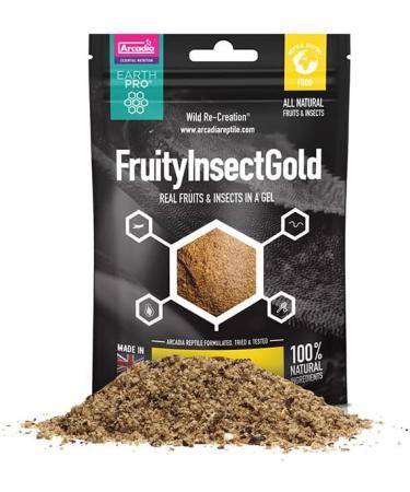 Arcadia Earth Pro Fruity Insect Gold 50G Pack of - Buy Online on GoSupps.com