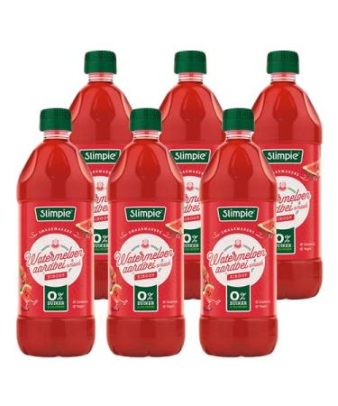 Slimpie - Watermelon Strawberry Lemonade Syrup - 6x 650ml