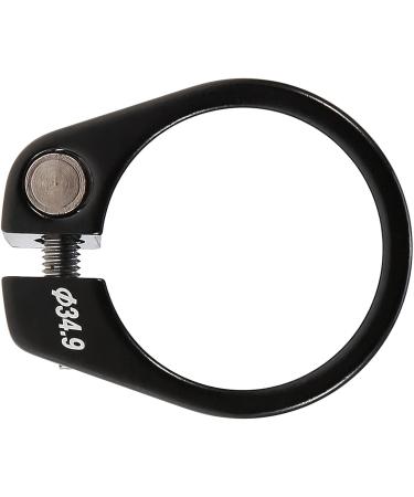 VGEBY1 Bike Seat Post Clamp - 34.9mm Quick Release Aluminum Alloy Tube Clip for 30.4/30.8/31.6mm Seat Post, Black - Buy Online on GoSupps.com