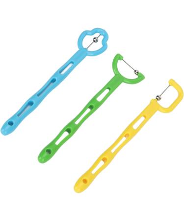 Tongue-Tip Exercise Equipment Set for Adults | Mouth Muscle Trainer for Language Disorders & Oral Health - 3 Parts - Buy Online on GoSupps.com