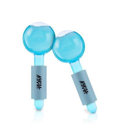 Nykaa Naturals Facial Ice Globes - Reduces Puffiness and Wrinkles - Prevents Dark Spots Pigmentation Shrink Pores and Tightens Skin - 1 pair