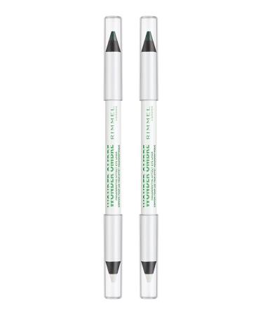 Rimmel Wonder ombre eyeliner galactic green 2 Count 2 Count Galactic Green