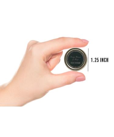 Luxury All Natural | Handmade Solid Perfume | Phthalate-Free | Handmade in USA | Eco-Friendly | Pocket Size 1/4 OZ (Amber & Midnight Musk) - Buy Online on GoSupps.com