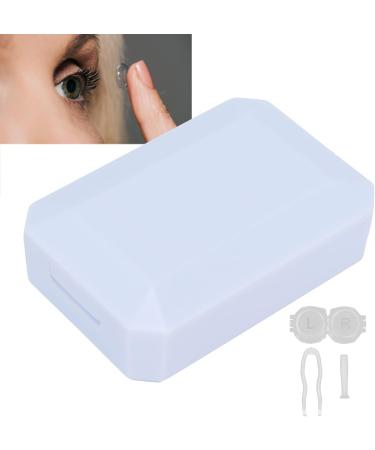 Buy Verdant Touch Contact Lens Container with Mirror & Tweezers - Multicolored Storage Box for Easy Lens Care | International Shipping Available - Buy Online on GoSupps.com