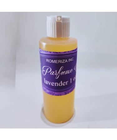 ROMERIZA Perfume lavender Fragrance Perfume Oils Body Oil Scented Fragrance Eau de Parfum Lavender 1 Fl Oz (Pack of 1)