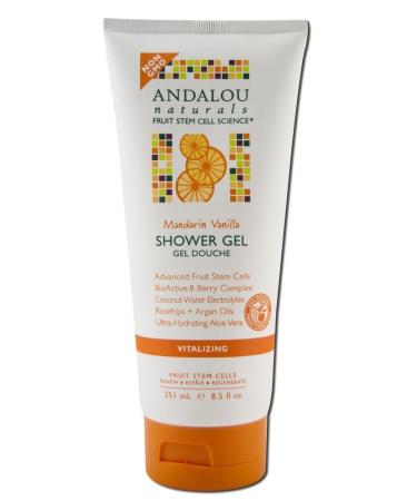 Andalou Naturals Shower Gel Mandrin Vanila