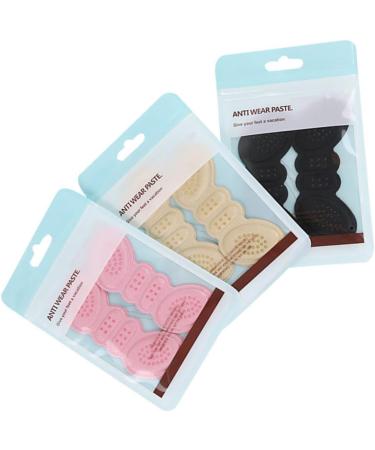 High Heel Grips - 3 Pairs Reusable Gel Pads & Shoe Clips for Comfort | Black Cushion Cushioning Solution - Buy Online on GoSupps.com