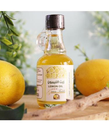 Green Fields Lemon & Sesame Oil Blend - Ready-to-Use Cold Pressed & Distilled - Buy Online on GoSupps.com