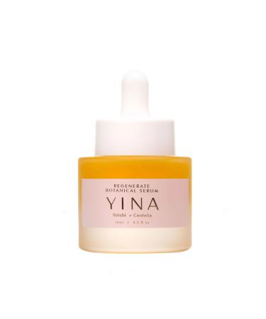 YINA - Regenerate Botanical Serum With Reishi + Centella | Sustainable Cruelty-Free Clean Skincare (0.5 fl oz | 15 ml)