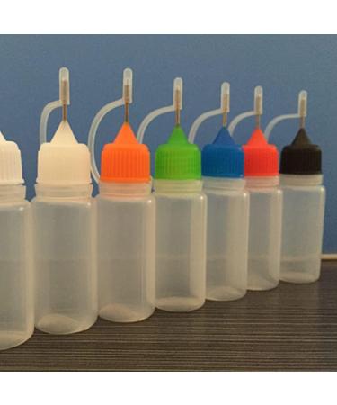 Dajidafu Oil Dropper Bottle with Steel Needle DIY Crafts Drip Storage Essential Dispenser Accessory Professional Random Color - Buy Online on GoSupps.com