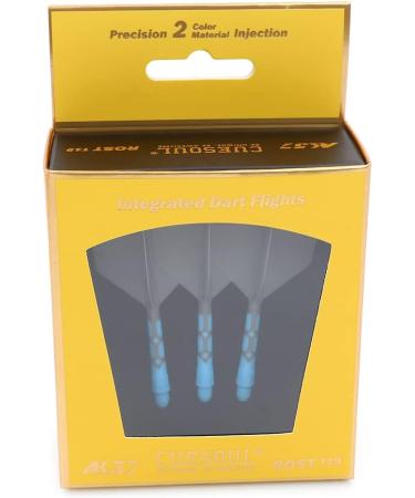 CUESOUL ROST T19 Integrated Dart Shaft and Flights - Big Wing Shape Grey 28mm - Buy Online on GoSupps.com