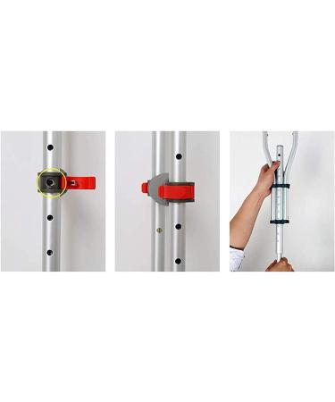 Crutches for Adults Underarm Portable Crutch Adjusting Lightweight Portable Crutches Slip Underarm Disabled Great for Travel or Work (Two Loaded B) Lucky Star A Loaded D - Buy Online on GoSupps.com