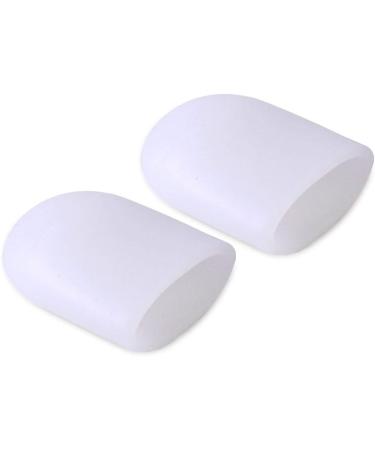 PEDIMEND Silicone Gel Toe Cap Sleeve + Silicone Gel Hammer Toe Straightener (2PAIR - 4PCS) - Overlapping Toe Nails - Prevent Painful Rubbing - Thumb Valgus Protector - Unisex - Foot Care - Buy Online on GoSupps.com