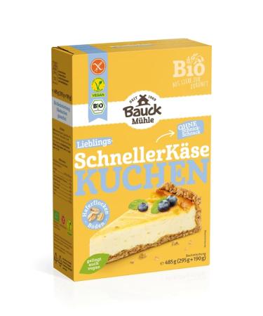 Bauck Backmischung Schneller K sekuchen 485g - Buy Online on GoSupps.com