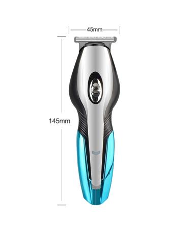 JewelryWe 11-in-1 Men's Shaver & Trimmer Grooming Kit - Waterproof Cordless Beard & Nose Hair Groomer - Buy Online on GoSupps.com