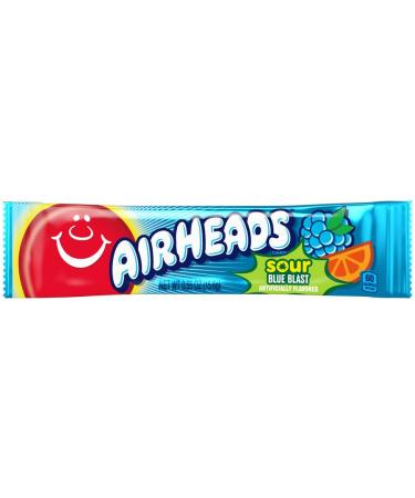 Broadway candy Airheads Singles Sour Blue Blast 36 x 15 6 g