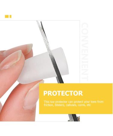 FOMIYES 10pcs Toe Separator Caps - Toe Sleeve Protectors for Blisters, Ingrown Toenails & Toe Spacers - Buy Online on GoSupps.com