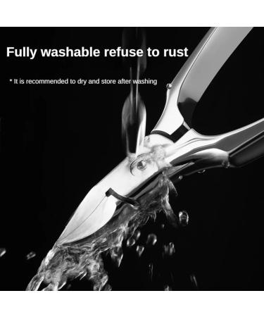 Stainless Steel Professional Nail Clippers for Men Silver Nose Pliers Suitable for Thick Hard Nails Nail Groove Forceps (Color : B - Pliers - red) - Buy Online on GoSupps.com