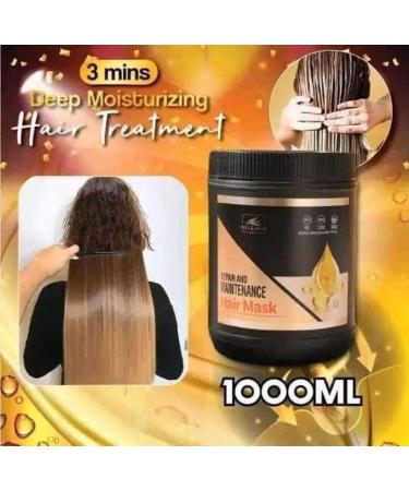 Well Hair Repair & Maintenance Mask 1000ml | Nourishing Hair Treatment for Healthy Shine - International Shipping - Buy Online on GoSupps.com
