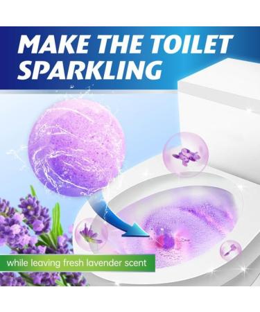 15 Pack Fizzy Toilet Bowl Cleaner Bombs - Natural & Colorful Tablets for Sparkling Toilets | Eco-Friendly Household Cleaning Essential - Buy Online on GoSupps.com