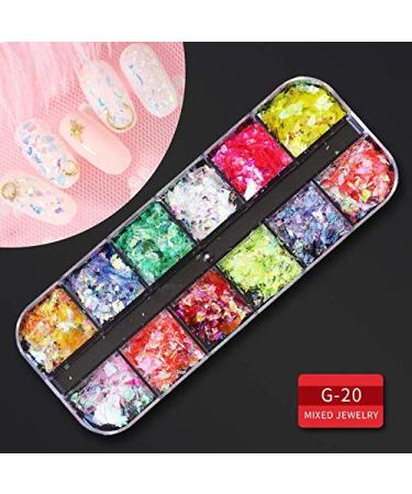 Artdone 9 Boxes Nail Rhinestones Kit with Tweezers, Pen - Nail Art Accessories Set - Buy Online on GoSupps.com