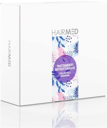 HAIRMED Try Me Box restructuring treatment with keratin for fine and damaged hair 300 ml - Buy Online on GoSupps.com
