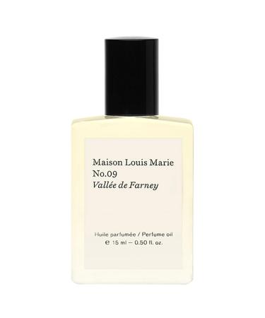 Maison Louis Marie - No.09 Vall e de Farney Natural Roll-On Perfume Oil | Luxury Clean Beauty + Non-Toxic Fragrance (0.5 fl oz | 15 ml)