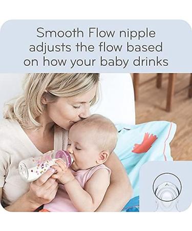 NUK Smooth Flow Nipples (2 pack) (6+ month) Clear - Buy Online on GoSupps.com
