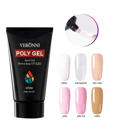 LIZHOUMIL 30ml Nail Glue for Professional Nail Extension Extension Glue Painless Quickly Builder extends The Glue Nail Tool Coffee - Buy Online on GoSupps.com