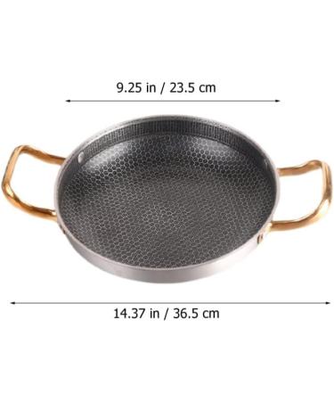 Angoily Frying Pan Griddle Honeycomb Non Stick Fry Pan Household Skillet Honeycomb Skillet Fry Pan for Outdoor Cooking Fry Pans for Cooking Stainless Steel Cooking Utensils 26c - Buy Online on GoSupps.com