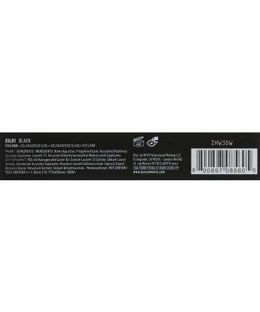 Nyx Professional Makeup Epic Ink Eye Liner - Waterproof Vegan 2-Pack (Shade 01 Black 1ml) - International Shipping Available - Buy Online on GoSupps.com
