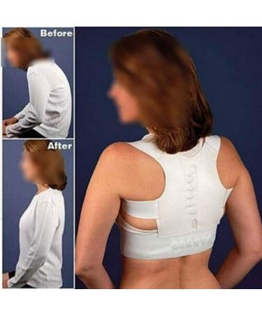 Posture Corrector Brace Shoulder Back Support Belt for Men Women Braces Supports Belt Shoulder Posture - Buy Online on GoSupps.com