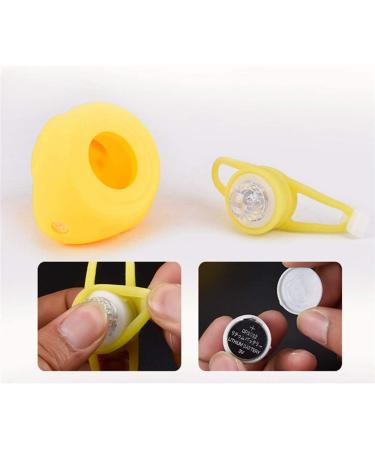 Duck Bike Bell Kids Horn and Bicycle Lights Set - Fun Duck Helmet Toy for Children and Adults Cycling - Yellow Duck Light and Spiderman Duck Design - Buy Online on GoSupps.com